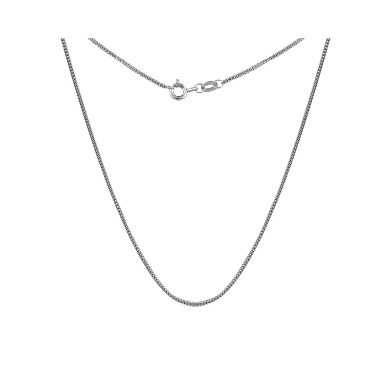 Цепь серебряная плетения снейк