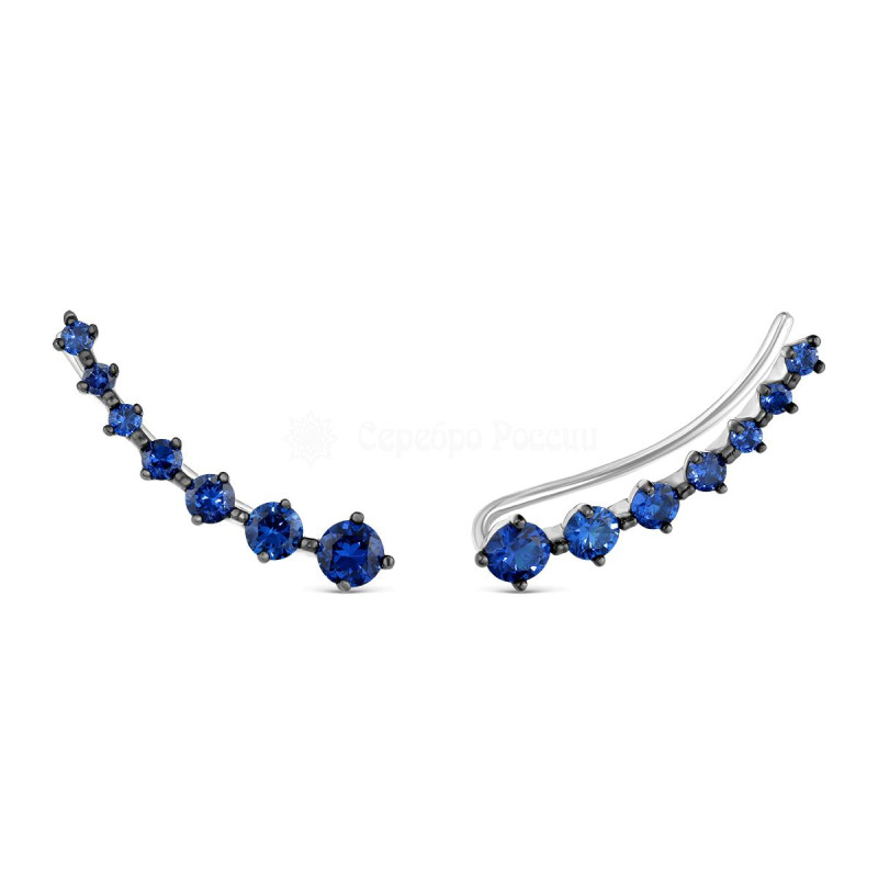 Серьги с наношпинелью