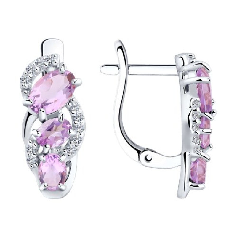 Комплект: серьги и кольцо