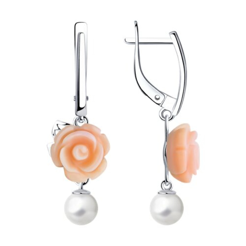 Комплект: серьги и кольцо