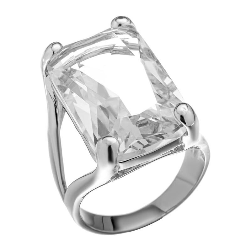 Кольцо серебряное с ситаллом