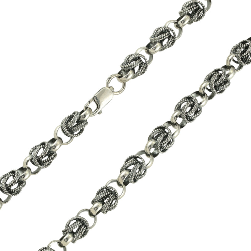 Цепь серебряная