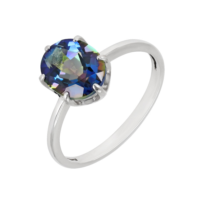 Кольцо с кварцем Мистик