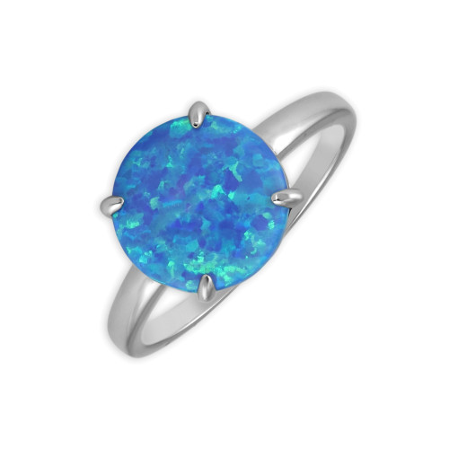 Серебряное кольцо с опалом