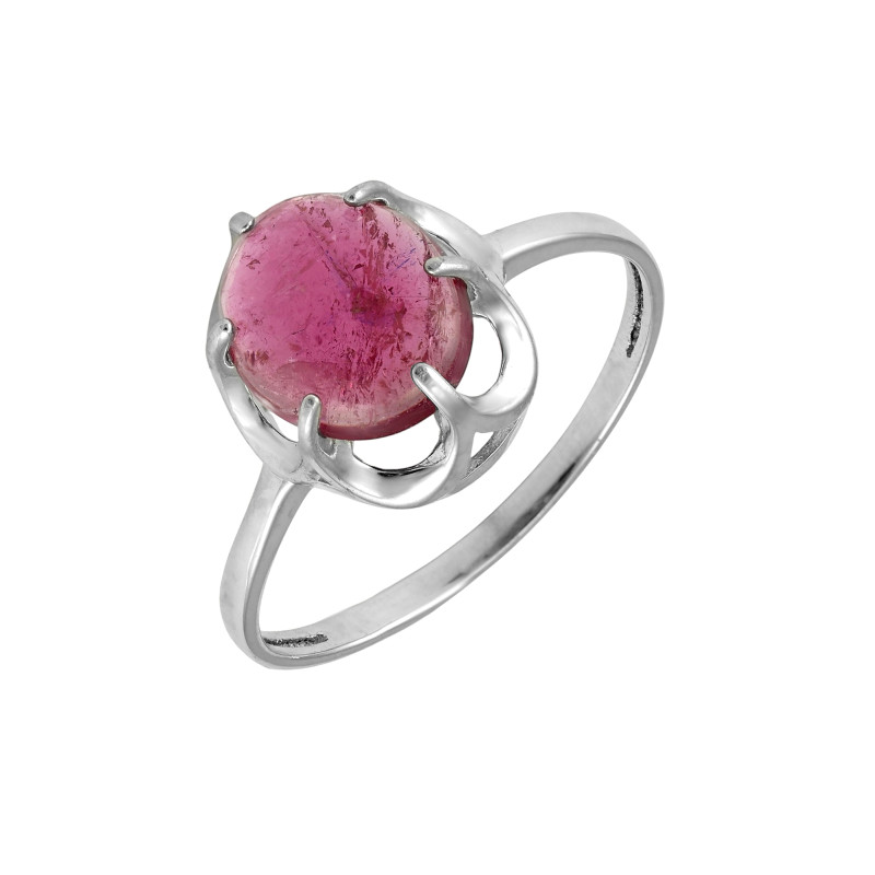 Серебряное кольцо с турмалином