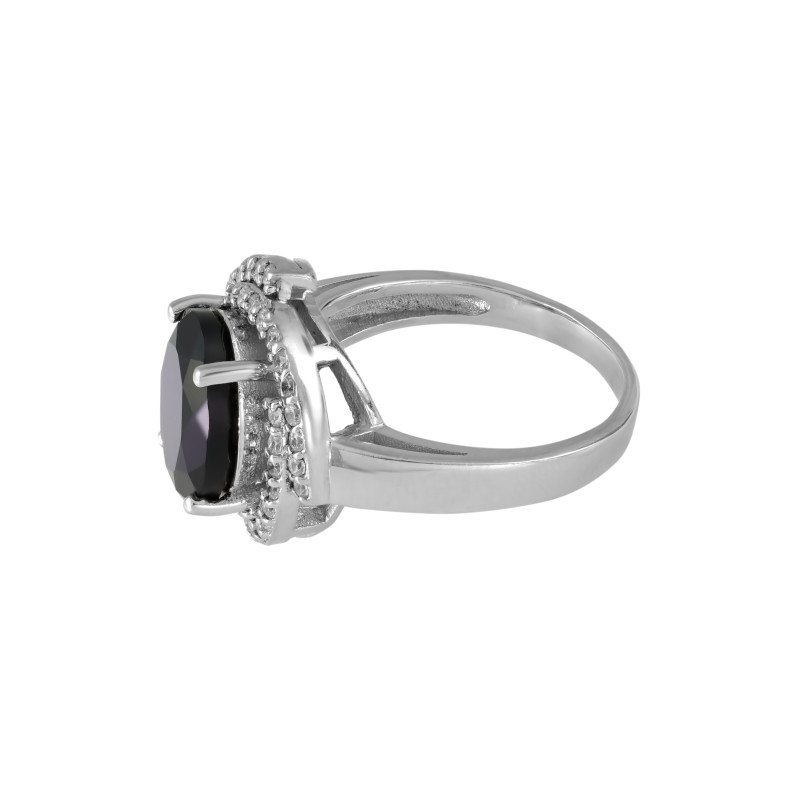 Серебряное кольцо с ониксом 