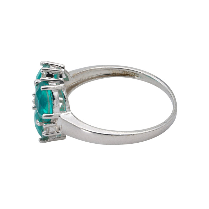 Серебряное кольцо с турмалином