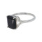 Кольцо серебряное с ониксом