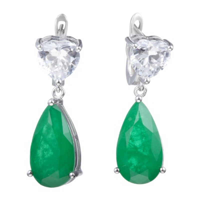 Комплект: серьги и кольцо