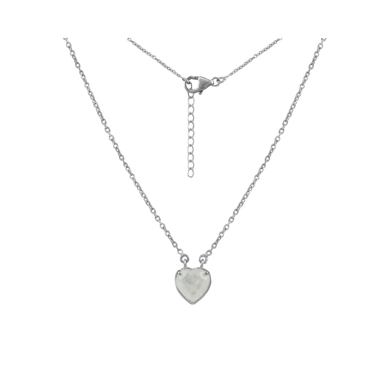 Колье с лунным камнем