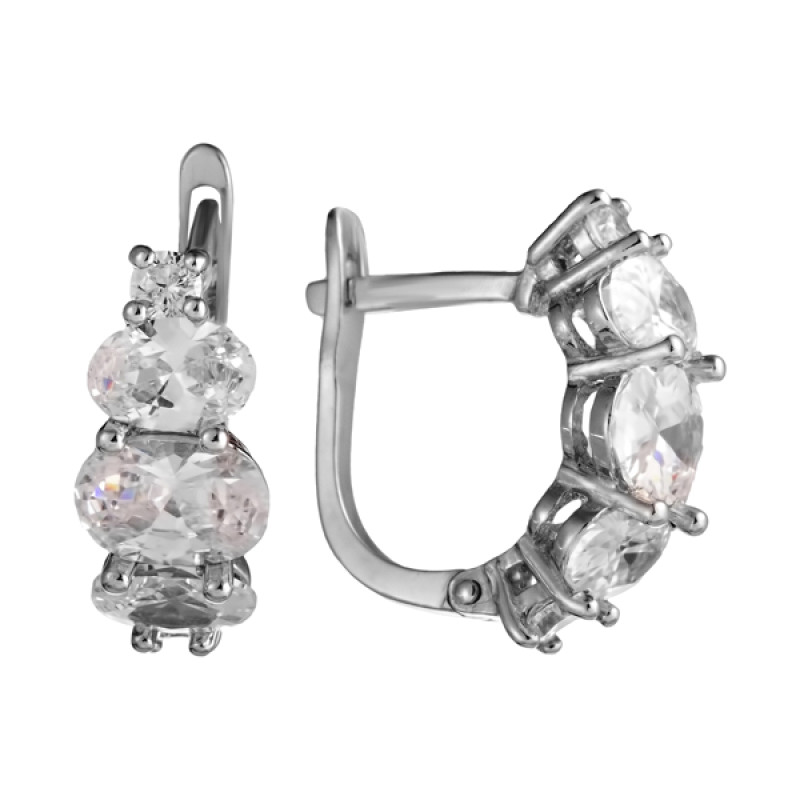 Комплект: серьги и кольцо