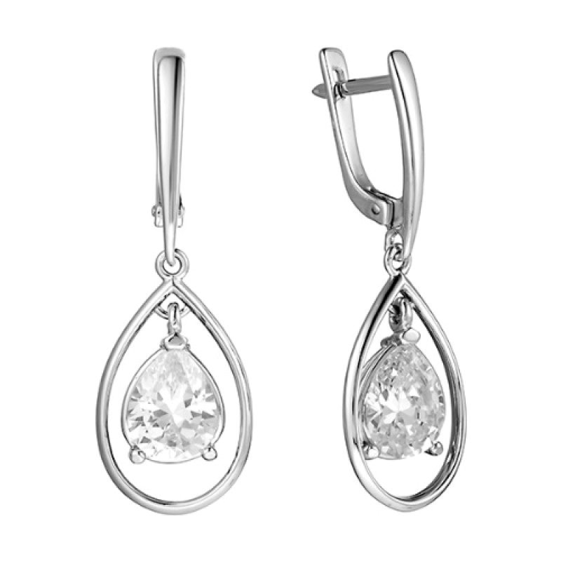 Комплект: серьги и подвеска