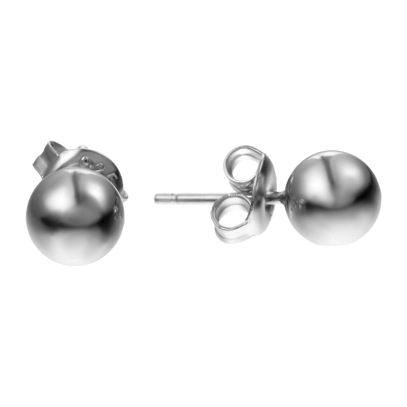 Серьги-пусеты серебряные