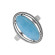Кольцо из серебра с аквамарином