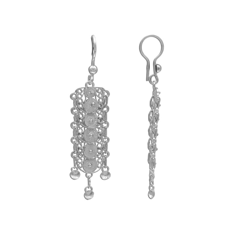 Серьги из серебра 925 пробы