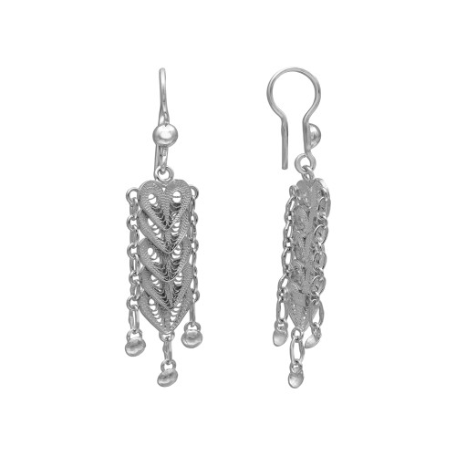 Серьги из серебра 925 пробы
