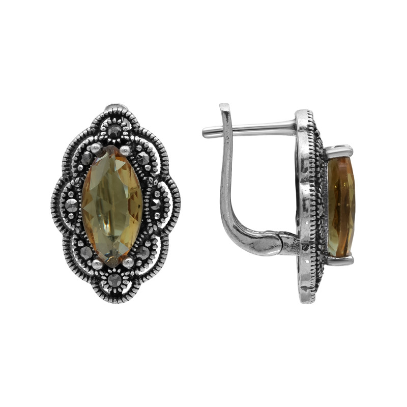 Комплект: серьги, кольцо и подвеска