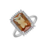 Комплект: серьги, кольцо и подвеска