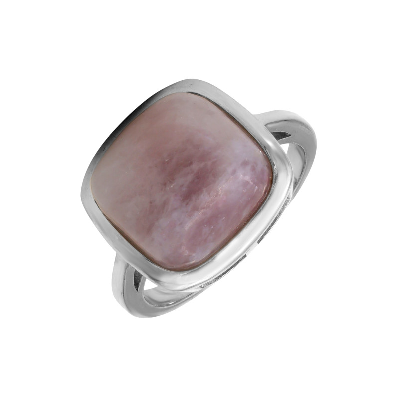 Кольцо серебряное с натуральным аметистом