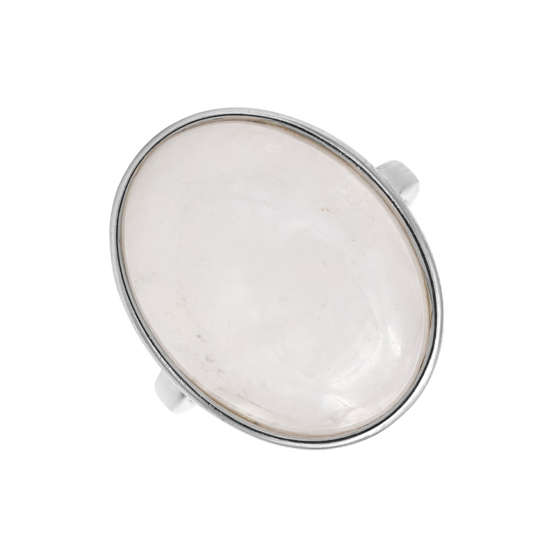 Кольцо серебряное с лунным камнем