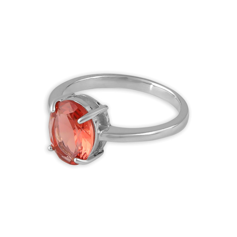 Кольцо из серебра с сапфиром