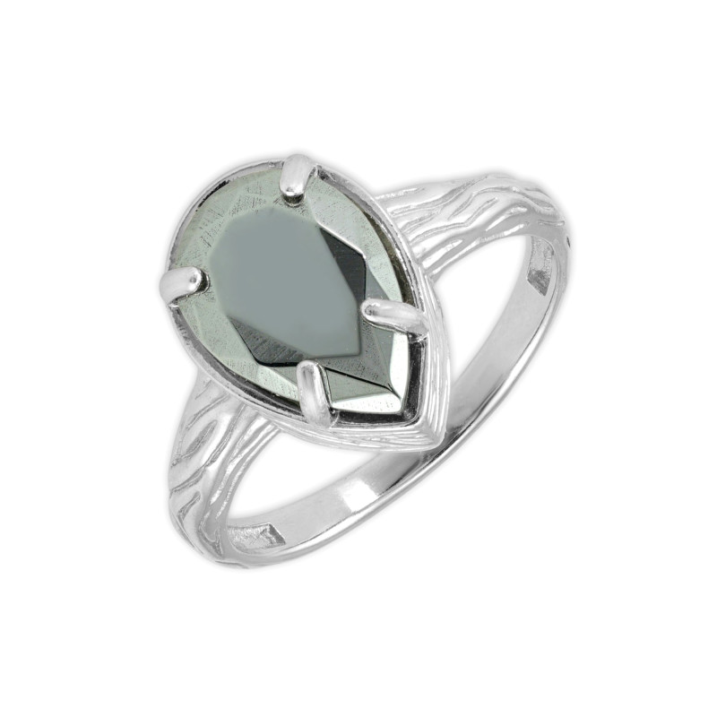 Серебряное кольцо с терагерцем