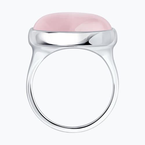 Серебряное кольцо с кварцем