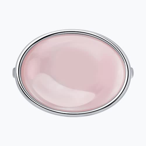 Серебряное кольцо с кварцем