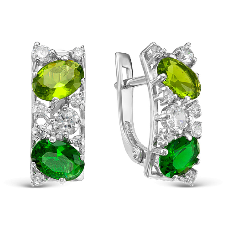 Комплект: серьги и кольцо