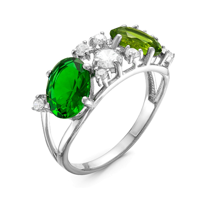 Комплект: серьги и кольцо