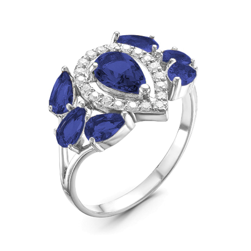 Комплект: серьги и кольцо