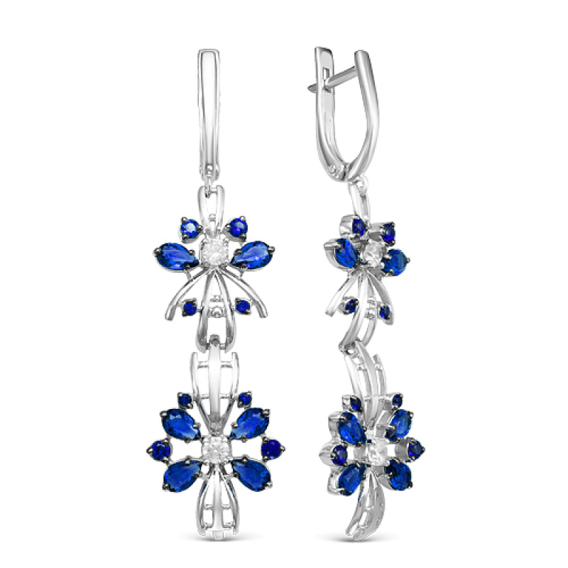 Комплект: серьги и кольцо