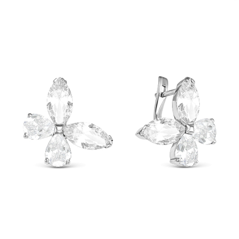 Комплект: серьги и кольцо