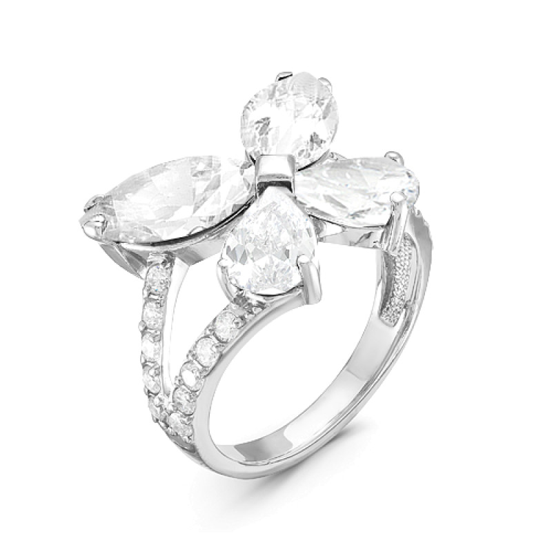 Комплект: серьги и кольцо