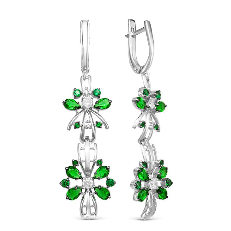 Комплект: серьги и кольцо