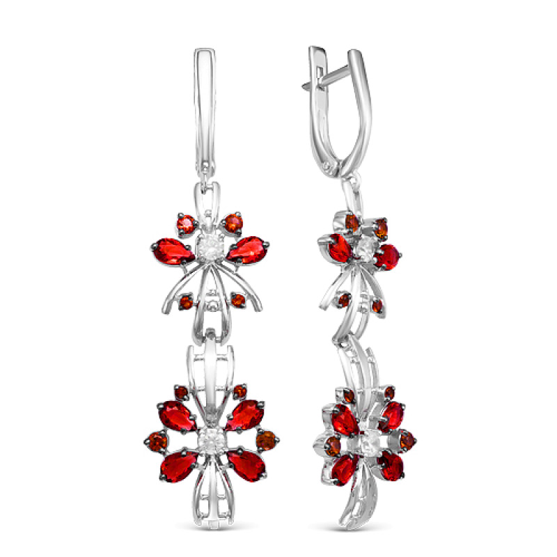 Комплект: серьги и кольцо