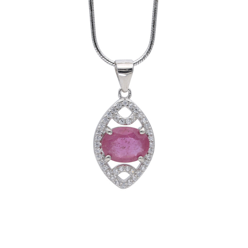 Комплект: серьги, кольцо и подвеска