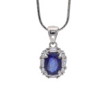 Комплект: серьги, кольцо и подвеска