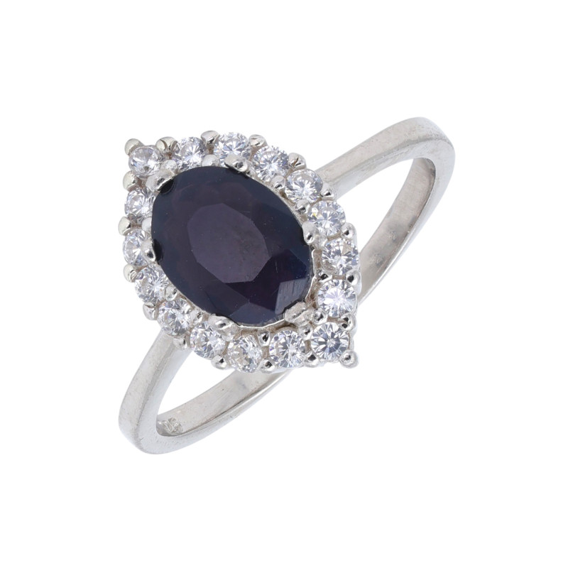 Серебряное кольцо с опалом