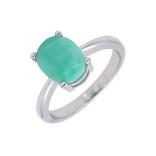 Комплект: серьги, кольцо и подвеска