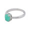 Кольцо серебряное с изумрудом
