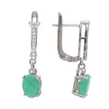 Комплект: серьги, кольцо и подвеска