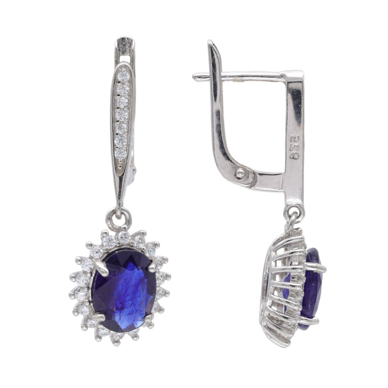 Комплект: серьги, кольцо и подвеска