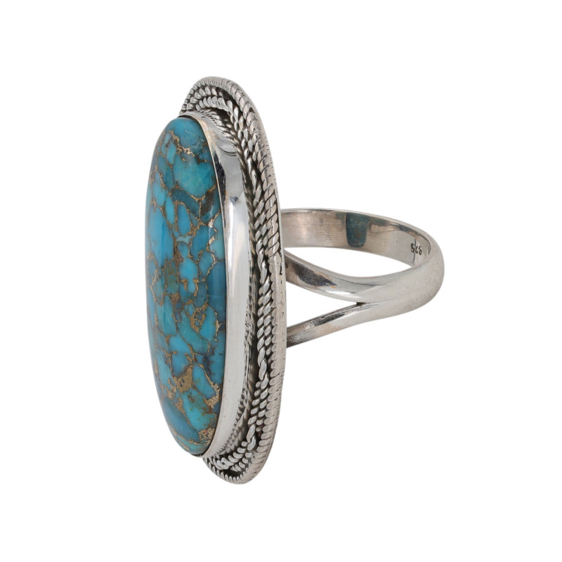 Серебряное кольцо с бирюзой