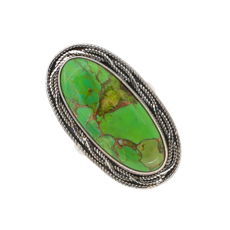 Серебряное кольцо с бирюзой