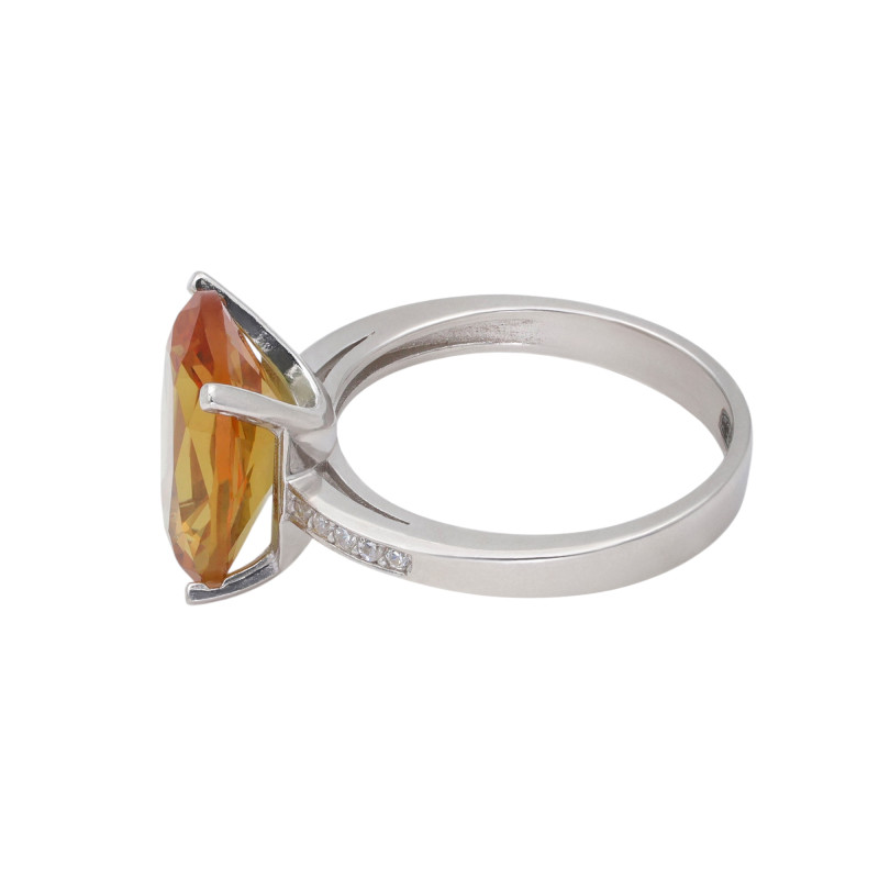 Кольцо из серебра с султанитом