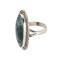 Кольцо из серебра с серафинитом