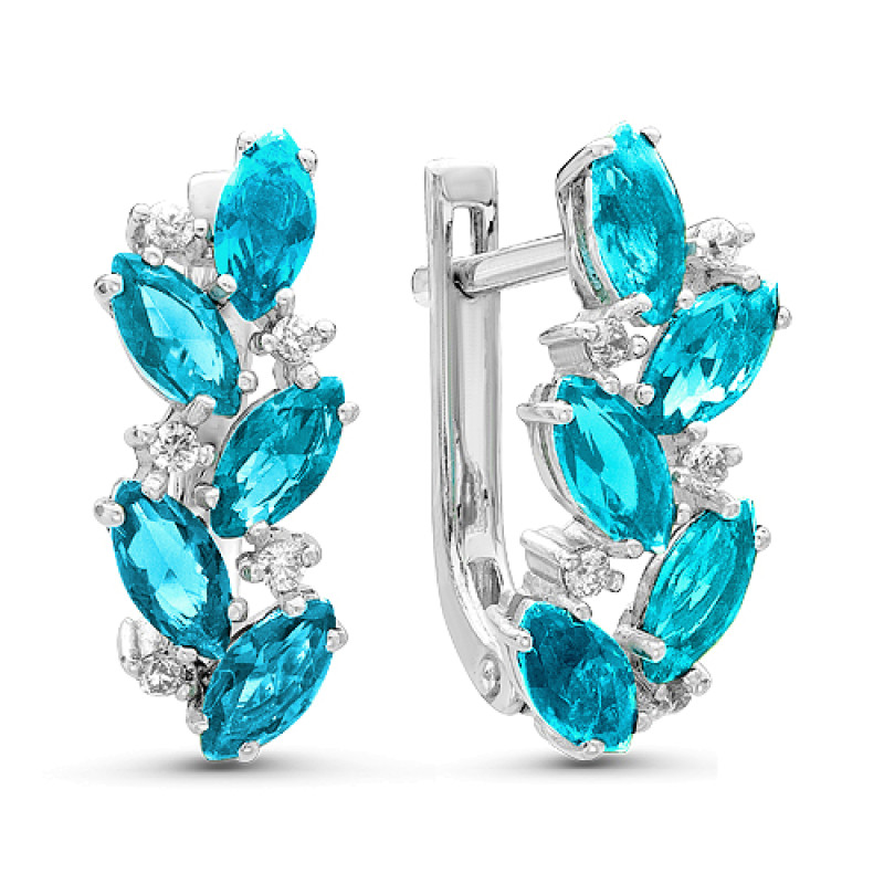 Комплект: серьги и кольцо