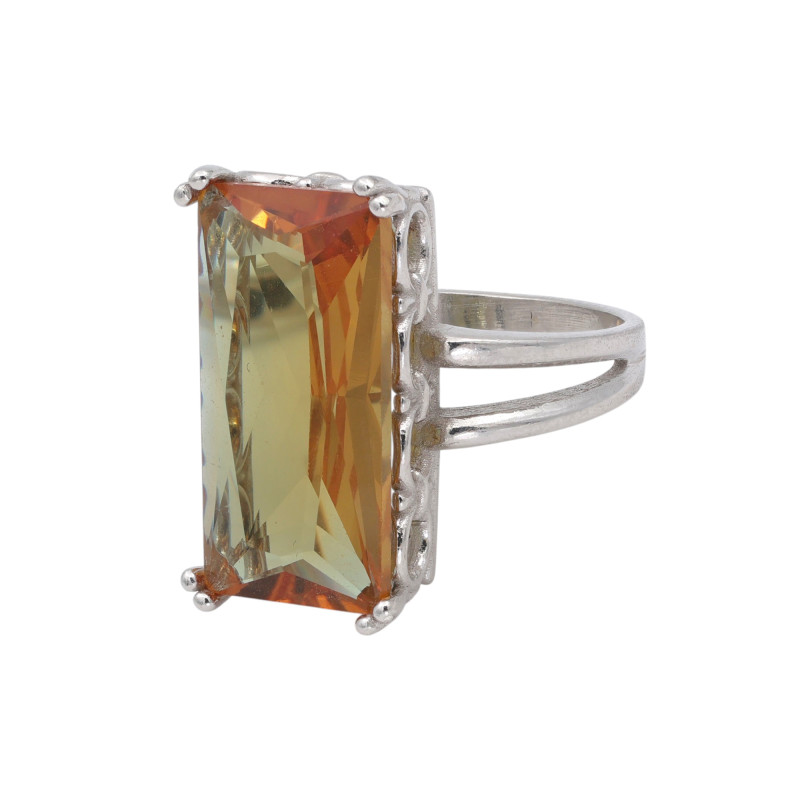 Кольцо из серебра с султанитом