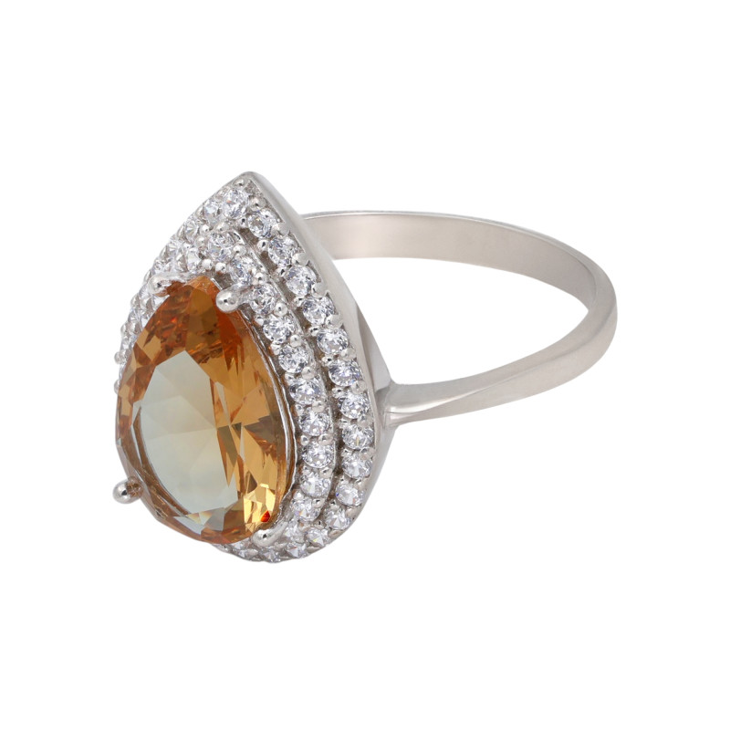 Серебряное кольцо с султанитом